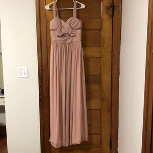 Birdy Grey “Elyse” rose quartz bridesmaids dress NWT size small